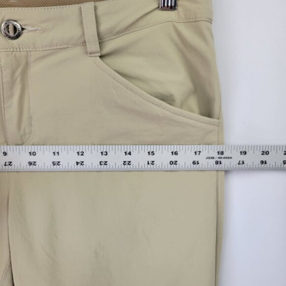 Patagonia Transit Traveller Pants Khaki Size 8 - Picture 8 of 13